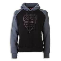 Bild von Ducati Retrò Sweatshirt mit Kapuze