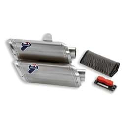 Zeige Details für Ducati - Kit zugelassene Schalldämpfer aus Titan Bild von Ducati - Kit zugelassene Schalldämpfer aus Titan