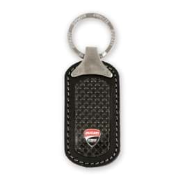 Zeige Details für Ducati Corse 11 Leder-Karbon Schlüsselanhänger Bild von Ducati Corse 11 Leder-Karbon Schlüsselanhänger