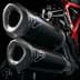 Bild von Ducati - Racing-Schalldämpfer aus Kohlefaser