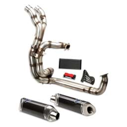 Zeige Details für Ducati - Komplette Auspuffeinheit mit Schalldämpfern aus Kohlefaser 1198 Bild von Ducati - Komplette Auspuffeinheit mit Schalldämpfern aus Kohlefaser 1198