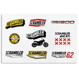 Zeige Details für Ducati - Aufkleber Lifestyle Logo Bild von Ducati - Aufkleber Lifestyle Logo