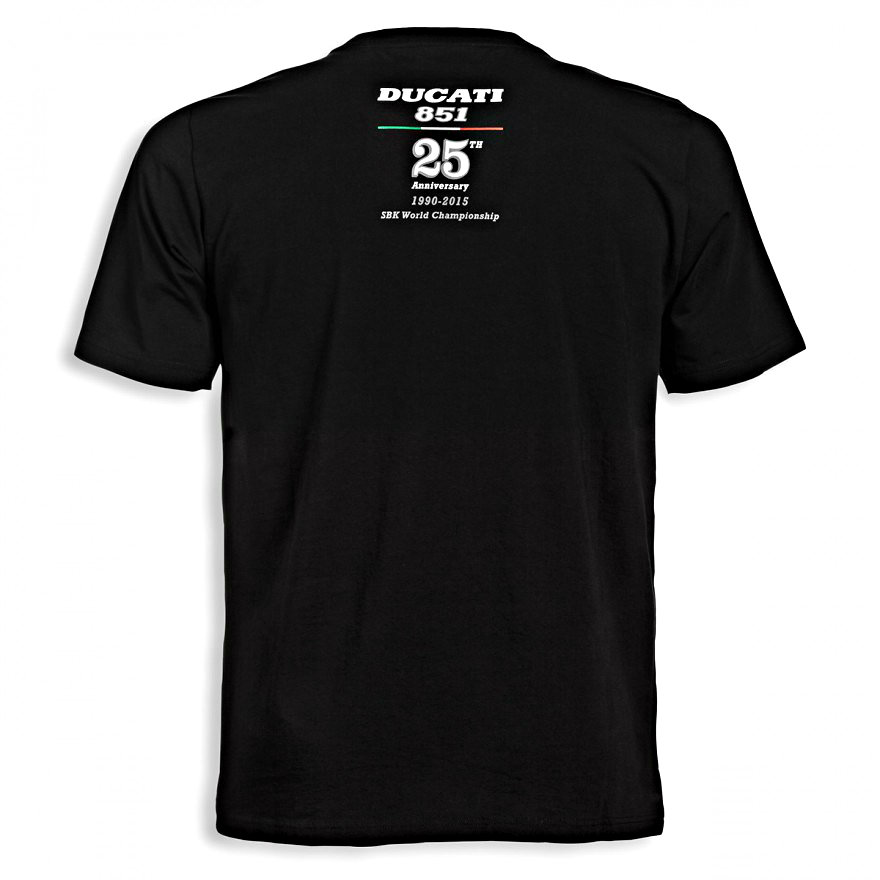 Ducati Graphic Art XXV 25th Anniversary 851 T-shirt 