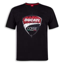 Zeige Details für Ducati - T-Shirt Sketch schwarz Bild von Ducati - T-Shirt Sketch schwarz