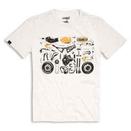 Zeige Details für Ducati - Puzzle T-Shirts Bild von Ducati - Puzzle T-Shirts