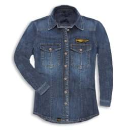 Zeige Details für Ducati - Denim Rider Jeanshemd Damen Bild von Ducati - Denim Rider Jeanshemd Damen