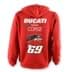 Bild von Ducati Nicky D69 Sweatshirt mit kapuze
