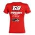 Bild von Ducati Nicky D69 damen T-shirt
