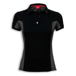 Zeige Details für Ducati - Logo 13 Damen Kurzärmeliges Polo Bild von Ducati - Logo 13 Damen Kurzärmeliges Polo