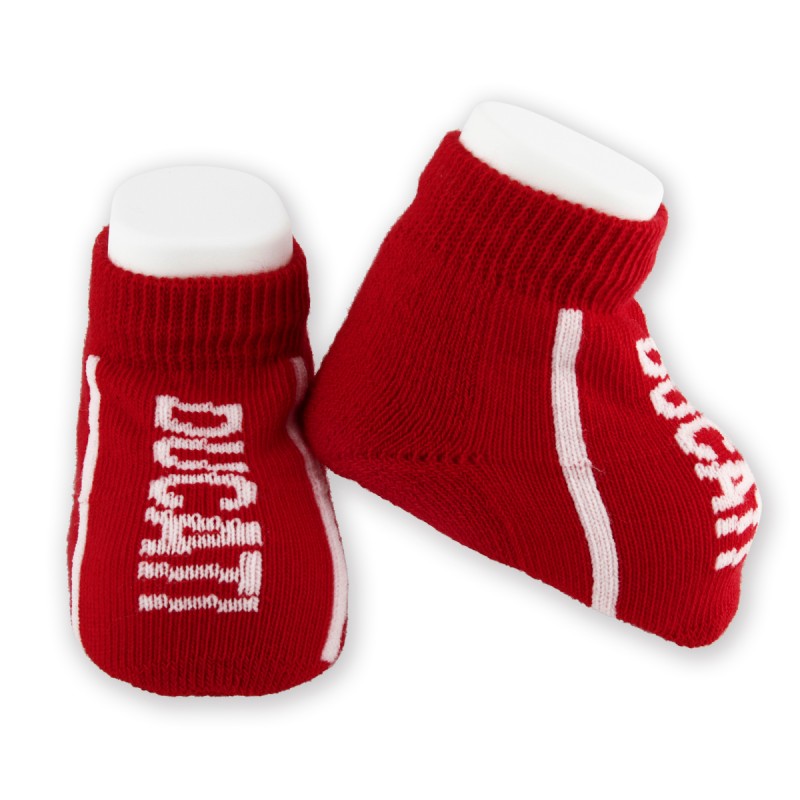 DUCATI Company Baby Söckchen Socken Socks rot weiß NEU !! 
