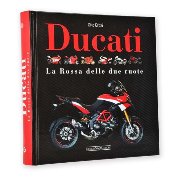 Bild von Ducati Rot auf zwei Reifen