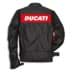 Bild von Ducati Company 14 Rev'it Jacke schwarz rot Lederjacke Herren