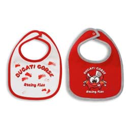 Zeige Details für Ducati Kinder Corse 14 Lätzchen-Set Bild von Ducati Kinder Corse 14 Lätzchen-Set