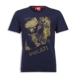 Zeige Details für Ducati Vintage SS13 Kurzärmeliges T-Shirt Bild von Ducati Vintage SS13 Kurzärmeliges T-Shirt
