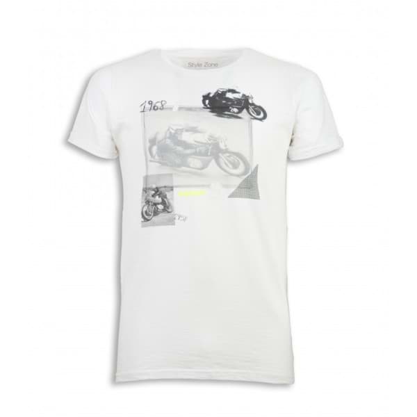 Bild von Ducati T-shirt Historical Fluo